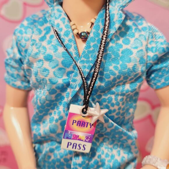 Barbie Generation Girl Dance Party BLAINE Doll Turntable Backstage Pass 1999 - Picture 8 of 8